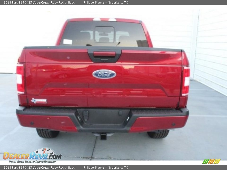 2018 Ford F150 XLT SuperCrew Ruby Red / Black Photo #7