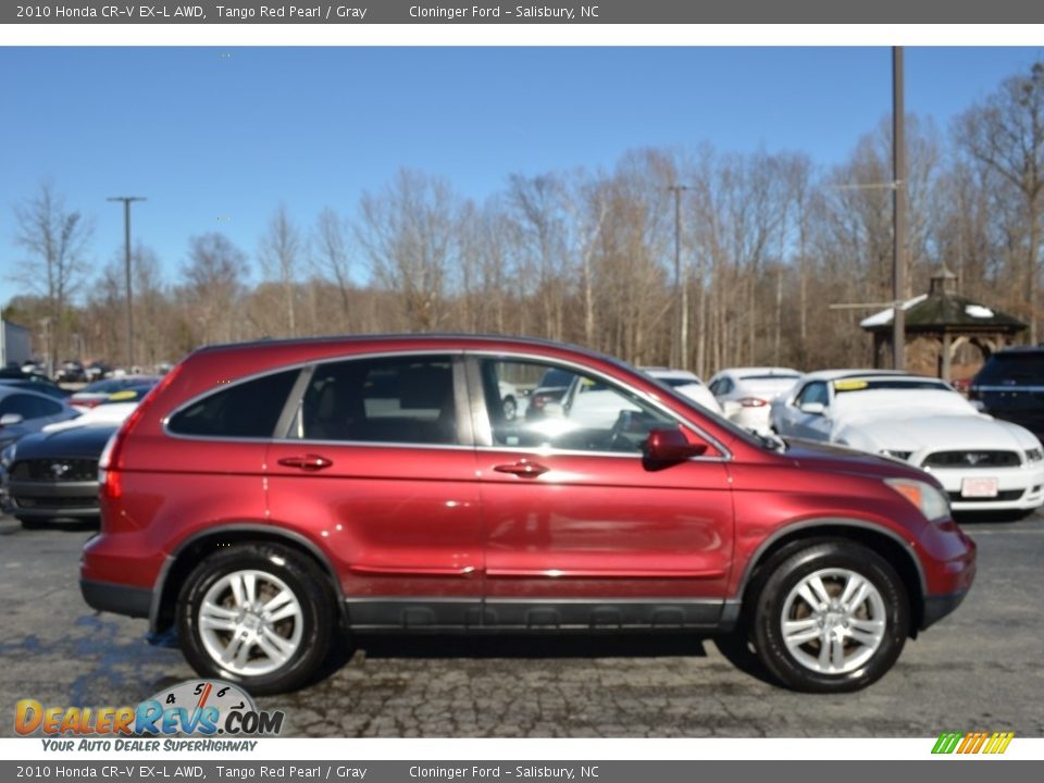 2010 Honda CR-V EX-L AWD Tango Red Pearl / Gray Photo #2