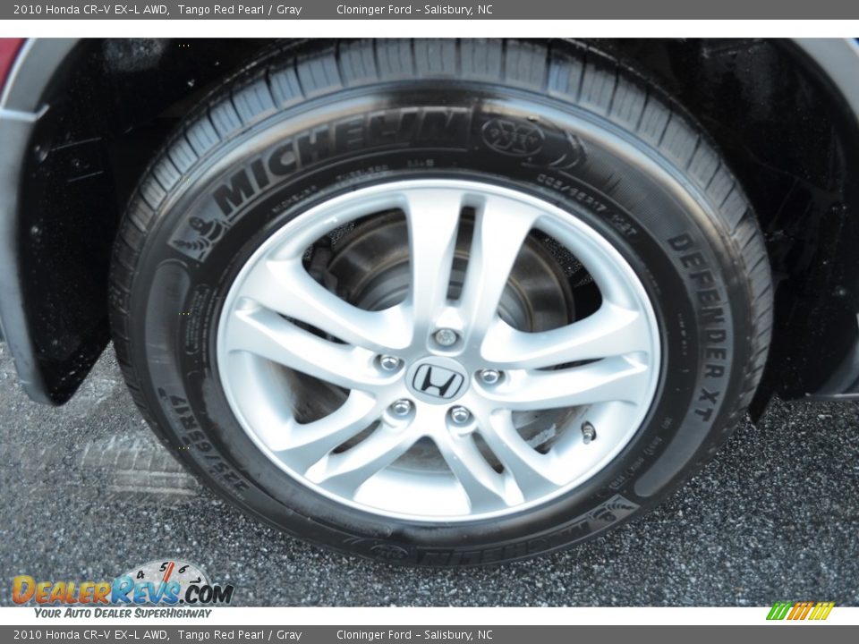 2010 Honda CR-V EX-L AWD Tango Red Pearl / Gray Photo #8
