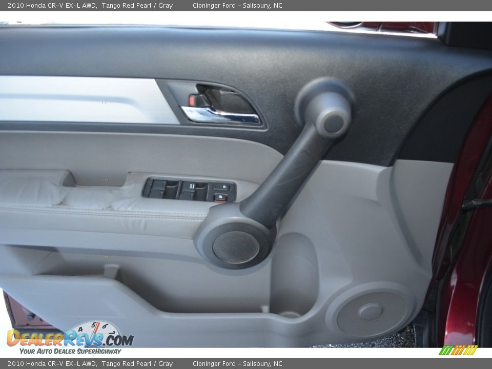 2010 Honda CR-V EX-L AWD Tango Red Pearl / Gray Photo #9