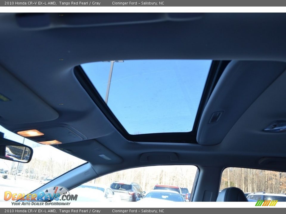 2010 Honda CR-V EX-L AWD Tango Red Pearl / Gray Photo #11