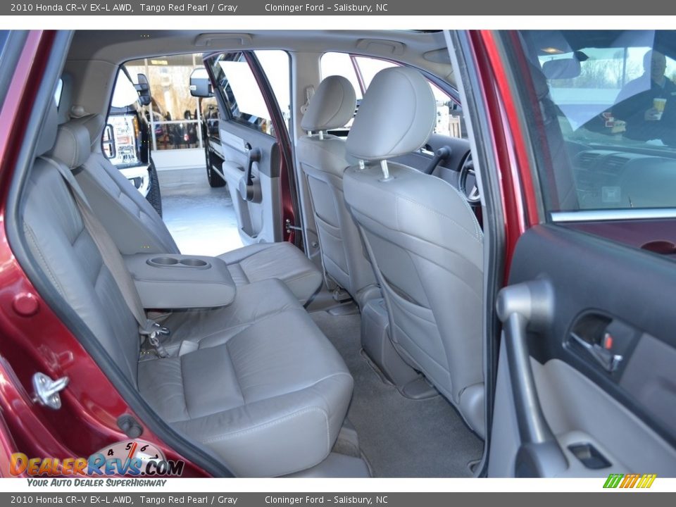 2010 Honda CR-V EX-L AWD Tango Red Pearl / Gray Photo #15