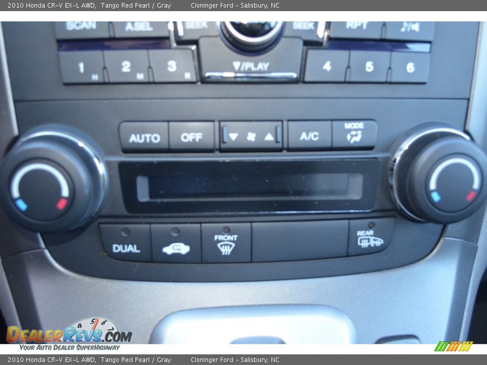 2010 Honda CR-V EX-L AWD Tango Red Pearl / Gray Photo #19