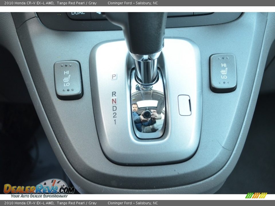 2010 Honda CR-V EX-L AWD Tango Red Pearl / Gray Photo #20
