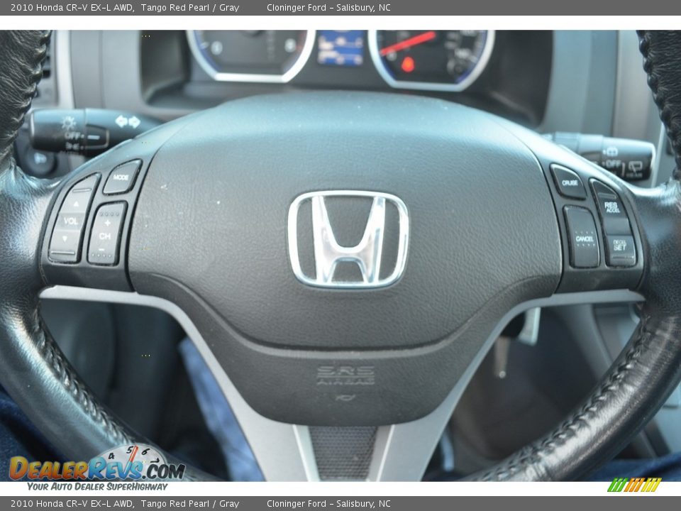 2010 Honda CR-V EX-L AWD Tango Red Pearl / Gray Photo #21