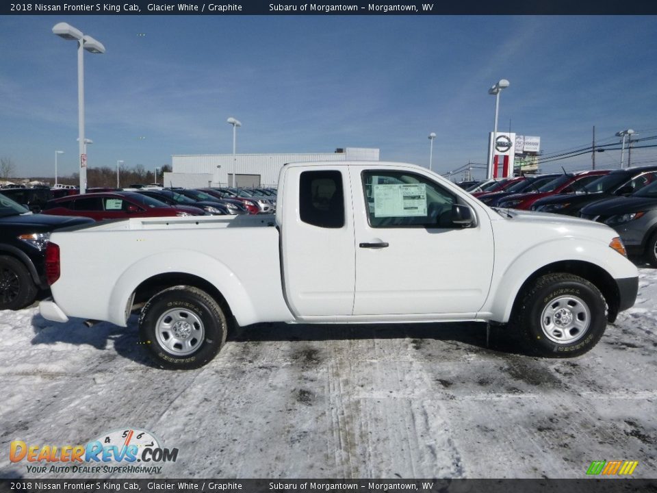 Glacier White 2018 Nissan Frontier S King Cab Photo #3