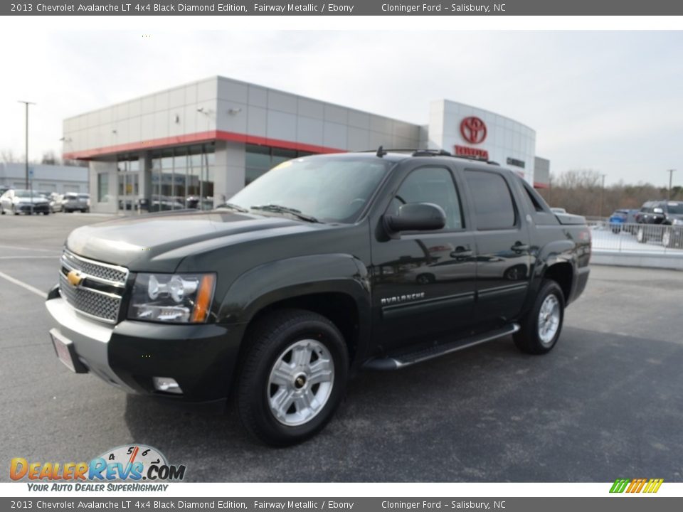 2013 Chevrolet Avalanche LT 4x4 Black Diamond Edition Fairway Metallic / Ebony Photo #6