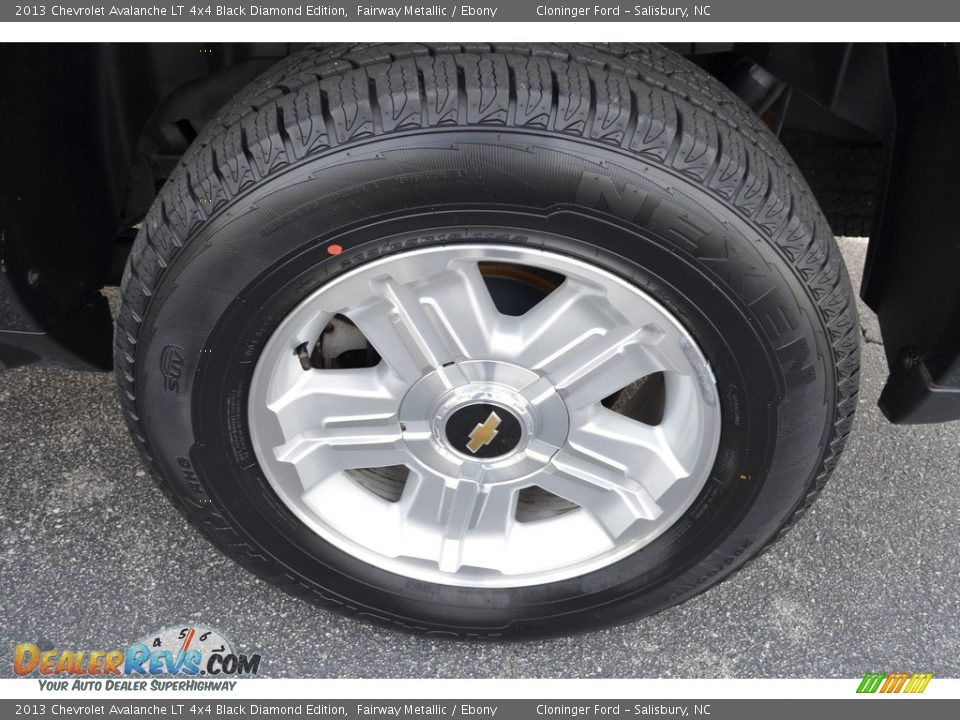 2013 Chevrolet Avalanche LT 4x4 Black Diamond Edition Fairway Metallic / Ebony Photo #7