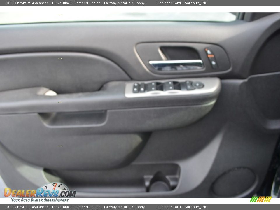 2013 Chevrolet Avalanche LT 4x4 Black Diamond Edition Fairway Metallic / Ebony Photo #10