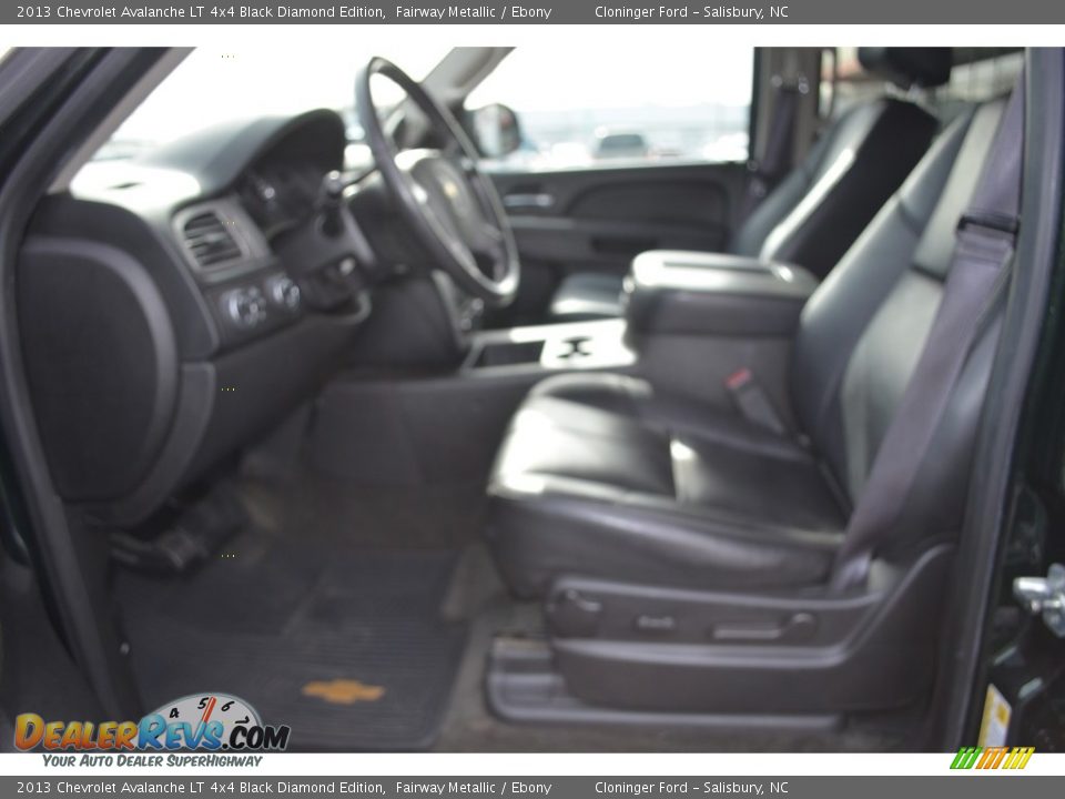2013 Chevrolet Avalanche LT 4x4 Black Diamond Edition Fairway Metallic / Ebony Photo #11