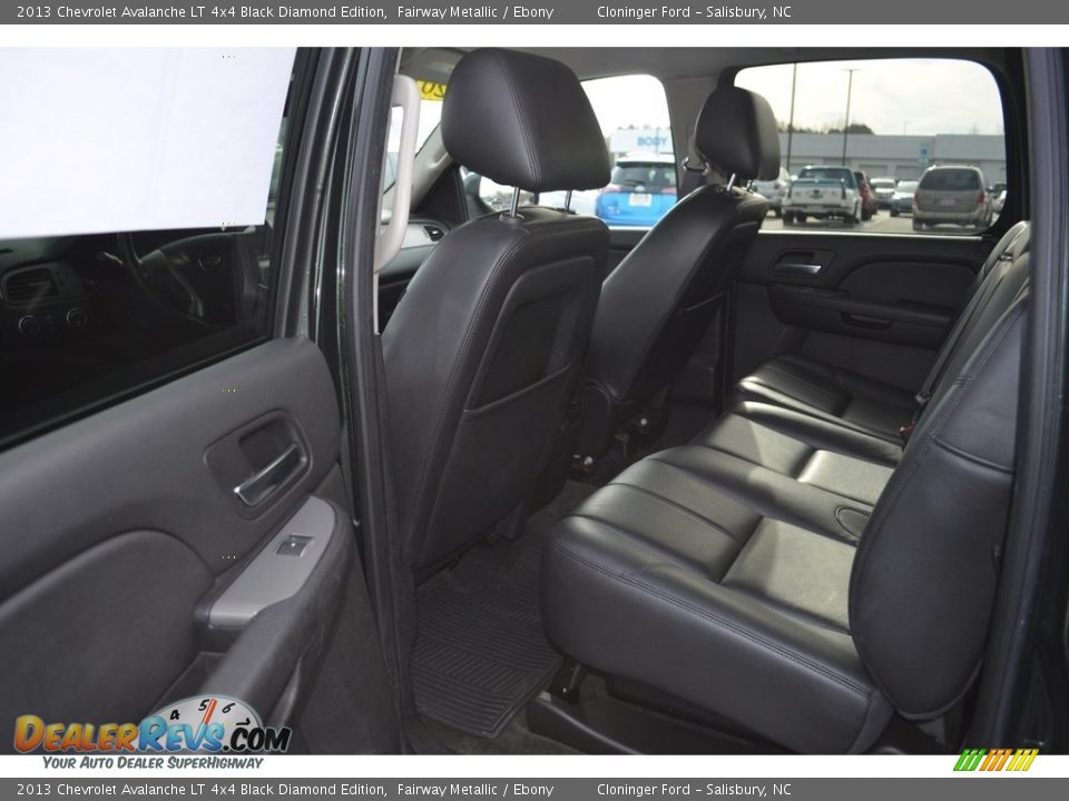 2013 Chevrolet Avalanche LT 4x4 Black Diamond Edition Fairway Metallic / Ebony Photo #13