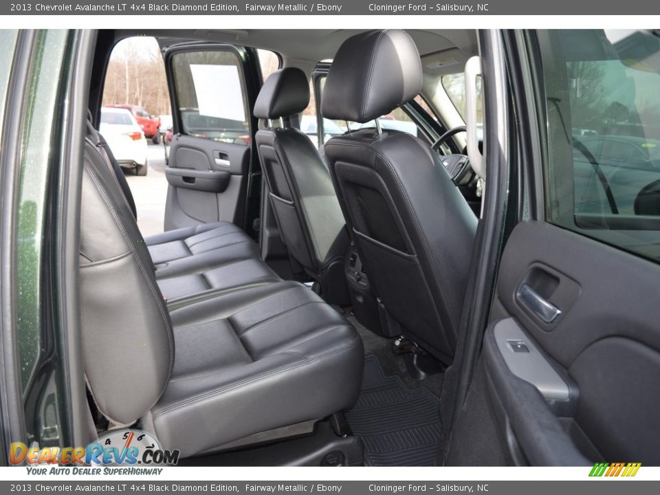 2013 Chevrolet Avalanche LT 4x4 Black Diamond Edition Fairway Metallic / Ebony Photo #14