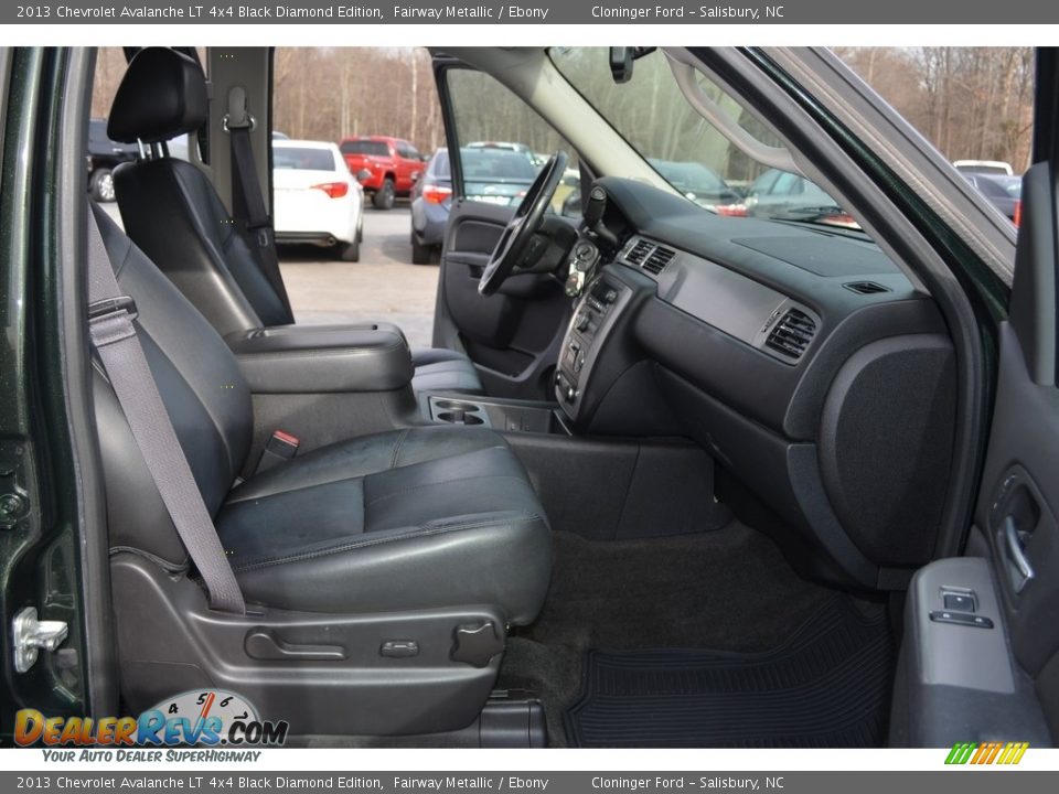 2013 Chevrolet Avalanche LT 4x4 Black Diamond Edition Fairway Metallic / Ebony Photo #16