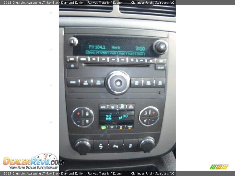 2013 Chevrolet Avalanche LT 4x4 Black Diamond Edition Fairway Metallic / Ebony Photo #17