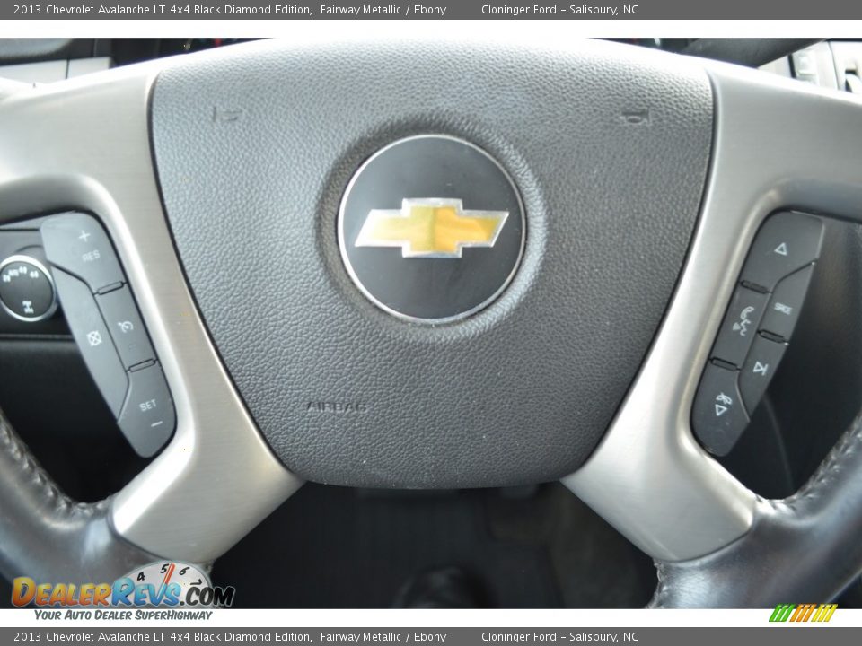 2013 Chevrolet Avalanche LT 4x4 Black Diamond Edition Fairway Metallic / Ebony Photo #18