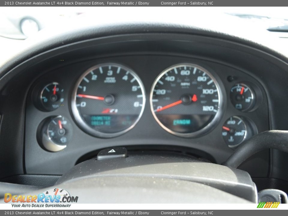 2013 Chevrolet Avalanche LT 4x4 Black Diamond Edition Fairway Metallic / Ebony Photo #19