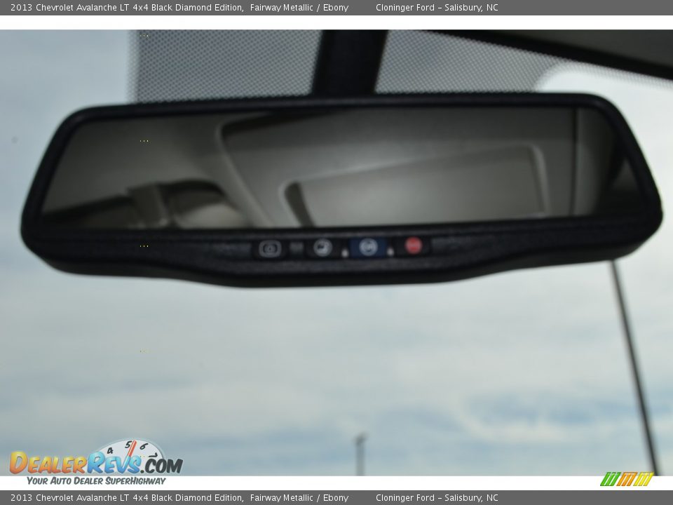 2013 Chevrolet Avalanche LT 4x4 Black Diamond Edition Fairway Metallic / Ebony Photo #21