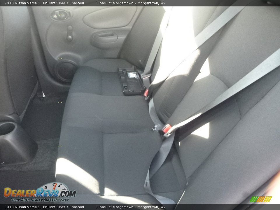 2018 Nissan Versa S Brilliant Silver / Charcoal Photo #13