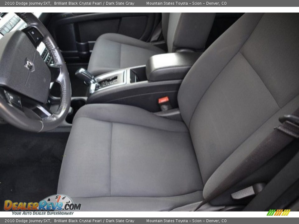 2010 Dodge Journey SXT Brilliant Black Crystal Pearl / Dark Slate Gray Photo #11