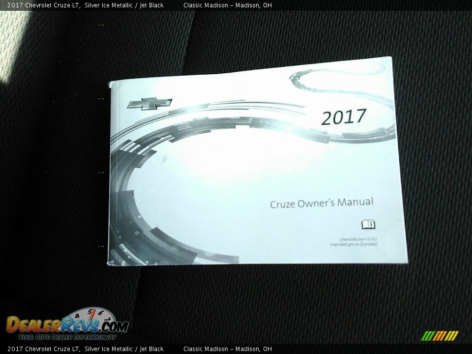 2017 Chevrolet Cruze LT Silver Ice Metallic / Jet Black Photo #22