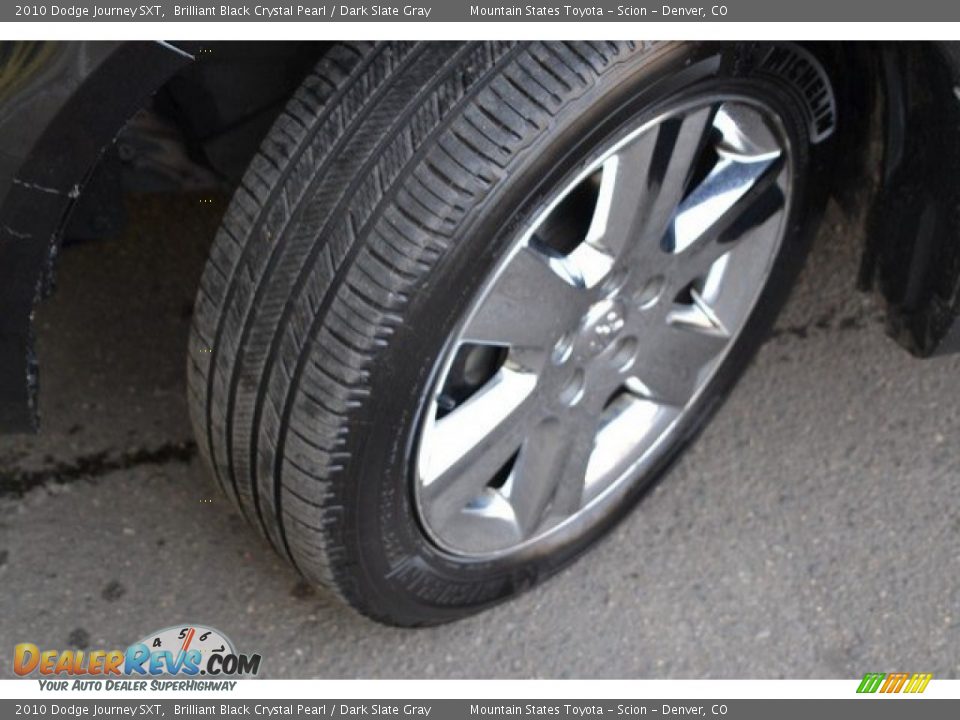 2010 Dodge Journey SXT Brilliant Black Crystal Pearl / Dark Slate Gray Photo #29