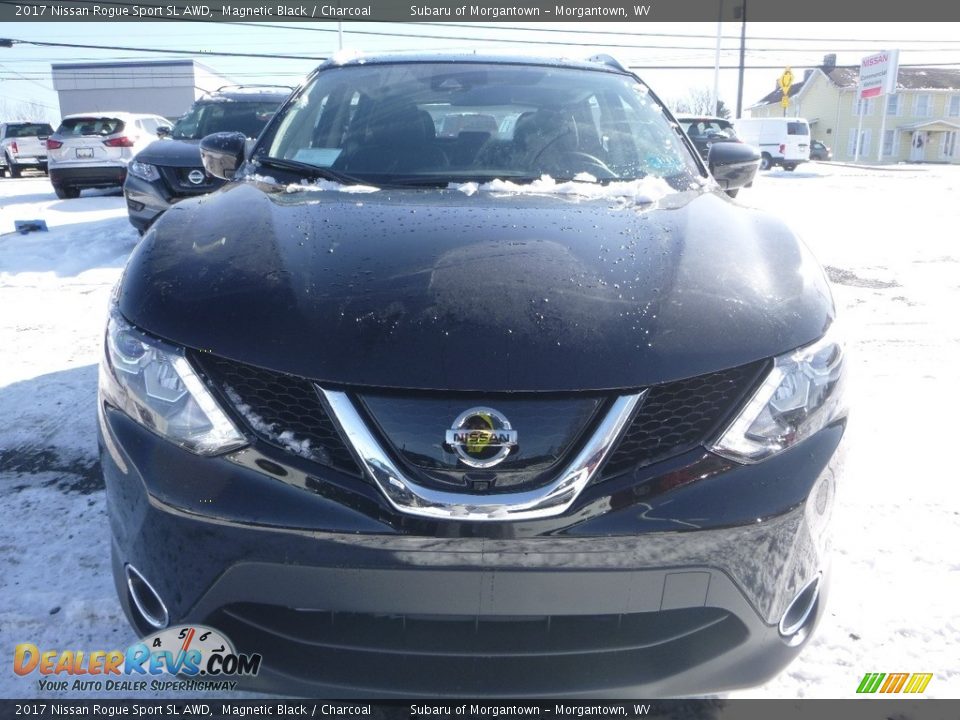 2017 Nissan Rogue Sport SL AWD Magnetic Black / Charcoal Photo #9