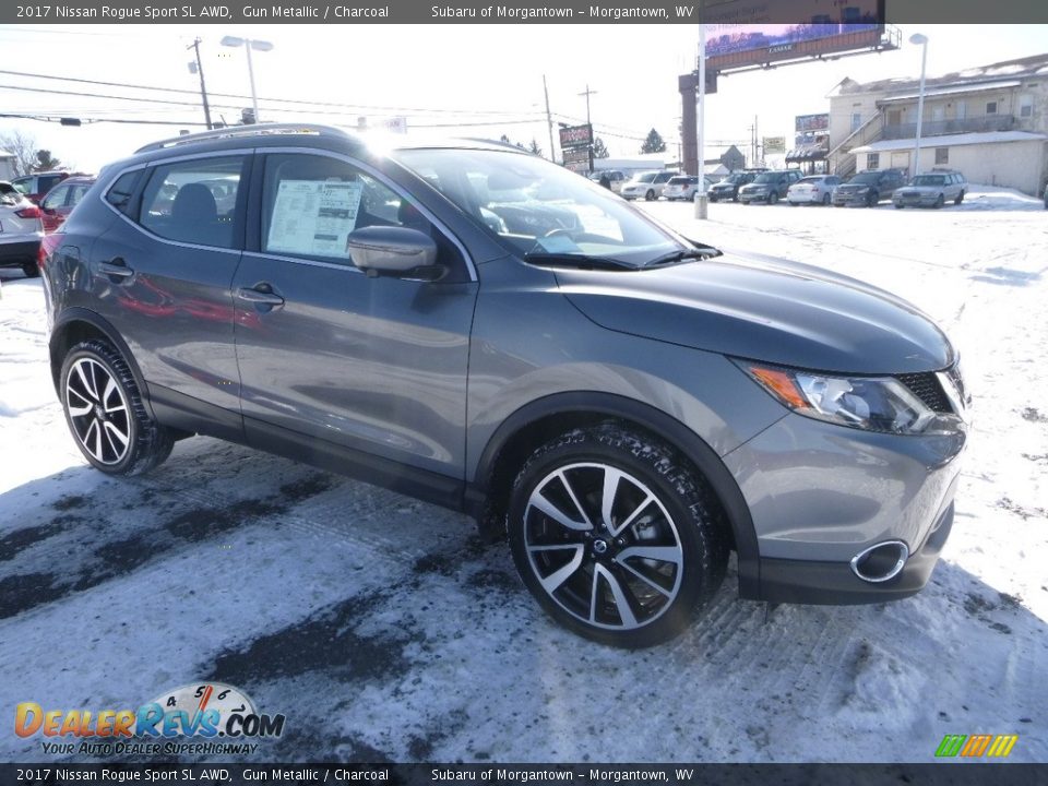 2017 Nissan Rogue Sport SL AWD Gun Metallic / Charcoal Photo #1
