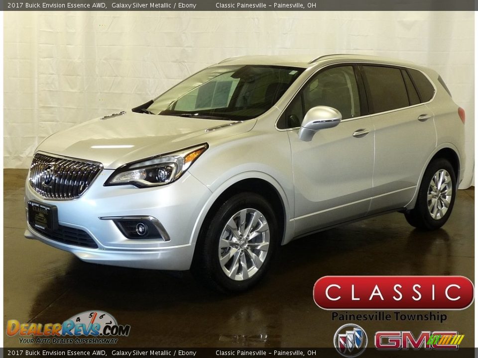 2017 Buick Envision Essence AWD Galaxy Silver Metallic / Ebony Photo #1