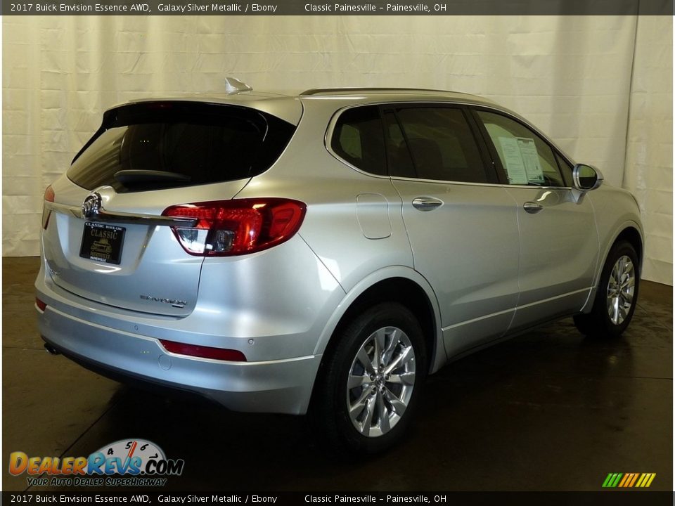 2017 Buick Envision Essence AWD Galaxy Silver Metallic / Ebony Photo #2