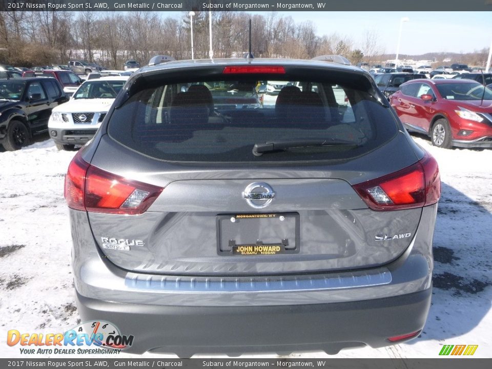 2017 Nissan Rogue Sport SL AWD Gun Metallic / Charcoal Photo #5