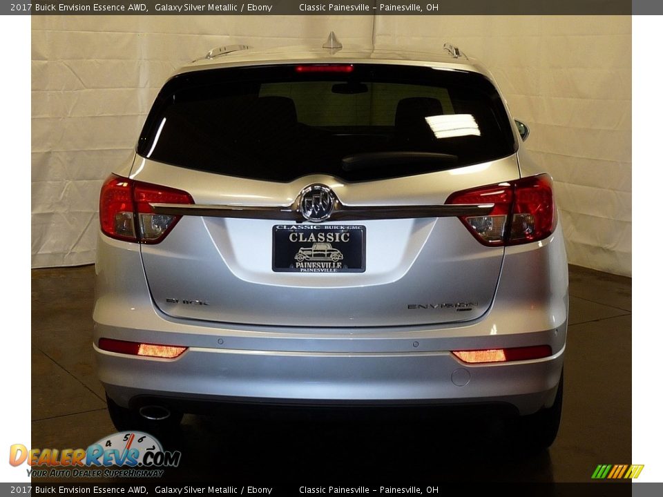 2017 Buick Envision Essence AWD Galaxy Silver Metallic / Ebony Photo #3