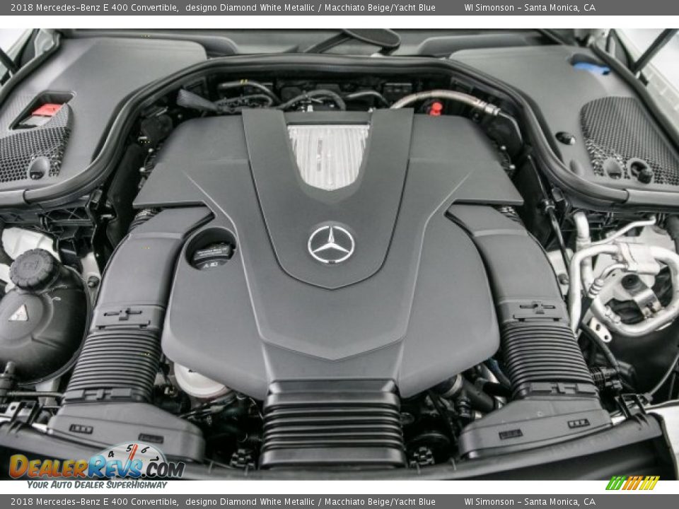 2018 Mercedes-Benz E 400 Convertible 3.0 Liter Turbocharged DOHC 24-Valve VVT V6 Engine Photo #17