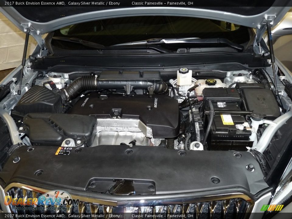 2017 Buick Envision Essence AWD Galaxy Silver Metallic / Ebony Photo #6