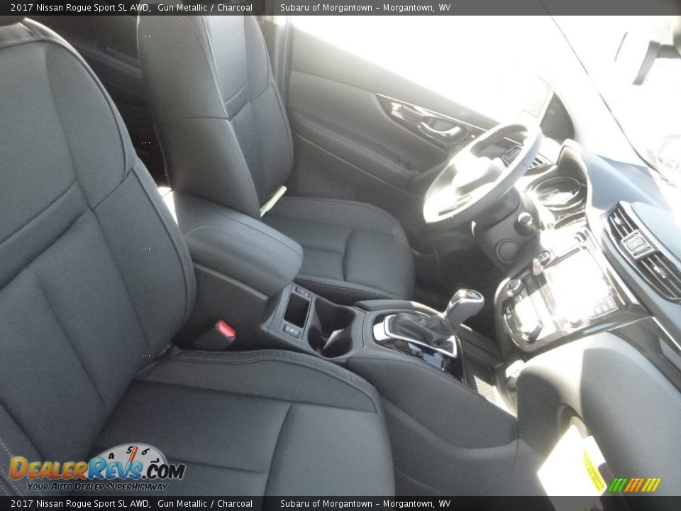 2017 Nissan Rogue Sport SL AWD Gun Metallic / Charcoal Photo #11