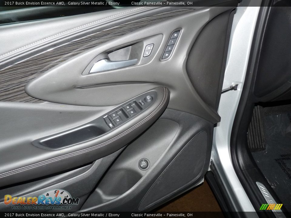 2017 Buick Envision Essence AWD Galaxy Silver Metallic / Ebony Photo #10