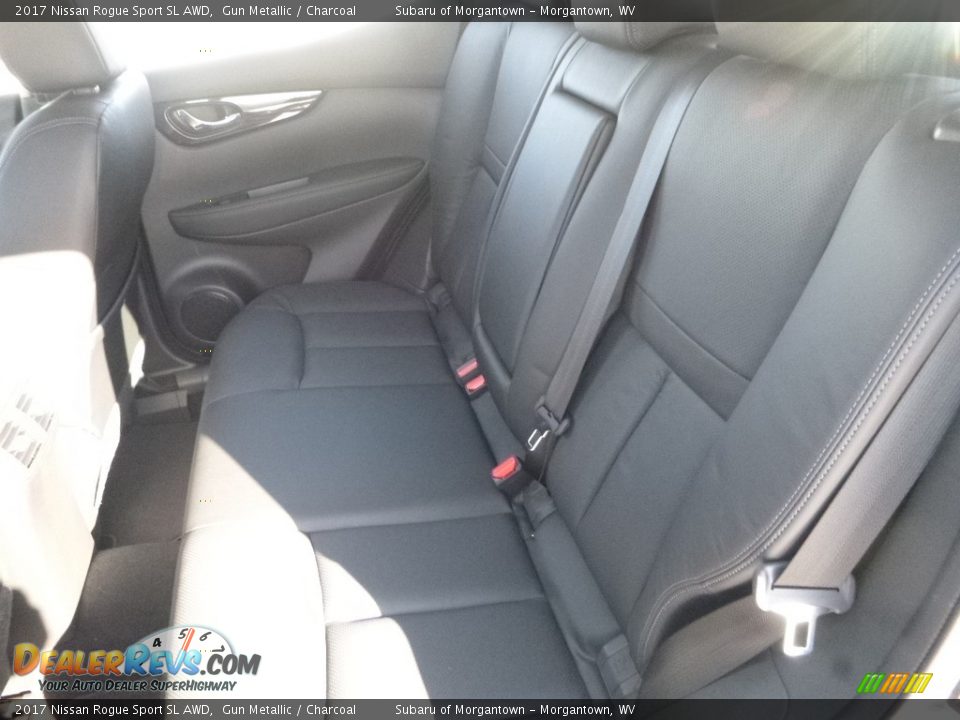 2017 Nissan Rogue Sport SL AWD Gun Metallic / Charcoal Photo #14