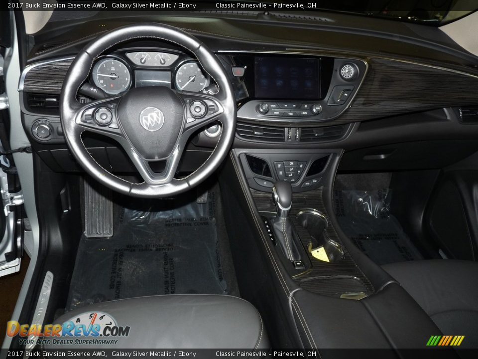 2017 Buick Envision Essence AWD Galaxy Silver Metallic / Ebony Photo #12