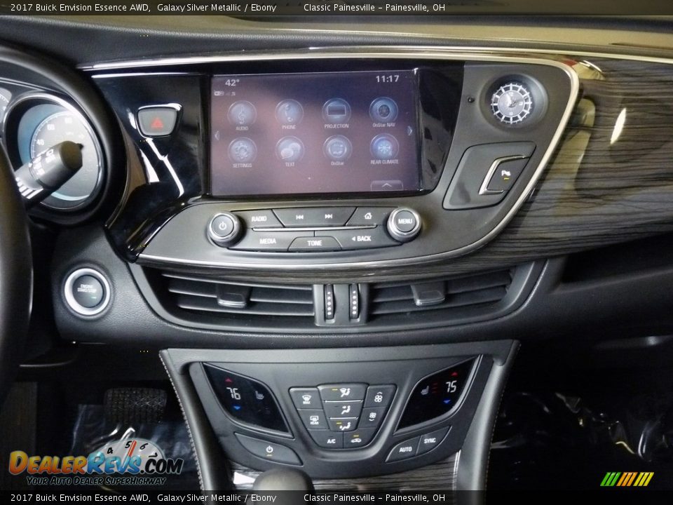 2017 Buick Envision Essence AWD Galaxy Silver Metallic / Ebony Photo #13
