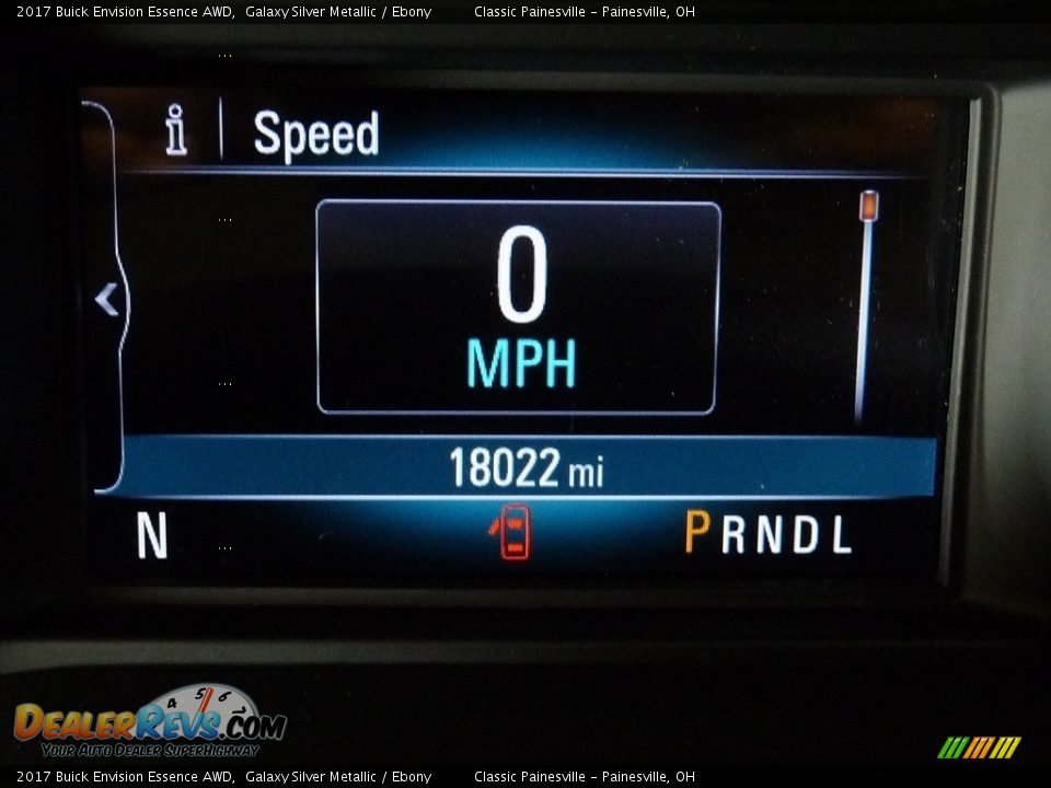 2017 Buick Envision Essence AWD Galaxy Silver Metallic / Ebony Photo #14