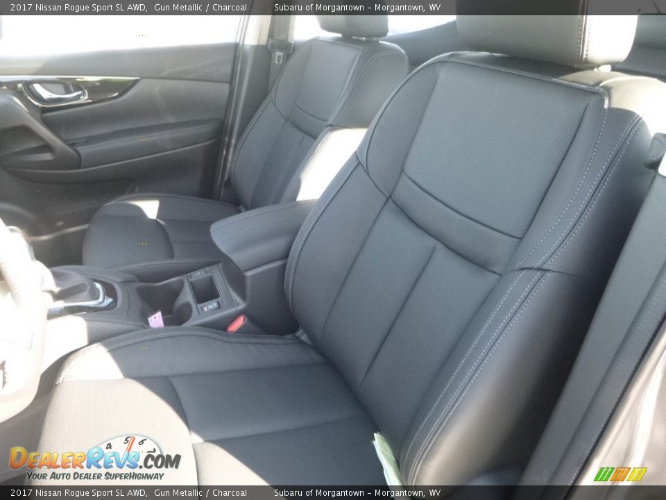 2017 Nissan Rogue Sport SL AWD Gun Metallic / Charcoal Photo #17