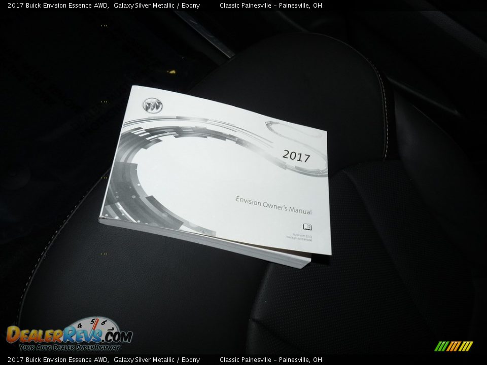 2017 Buick Envision Essence AWD Galaxy Silver Metallic / Ebony Photo #16