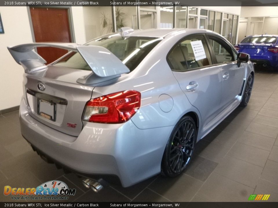 2018 Subaru WRX STI Ice Silver Metallic / Carbon Black Photo #4