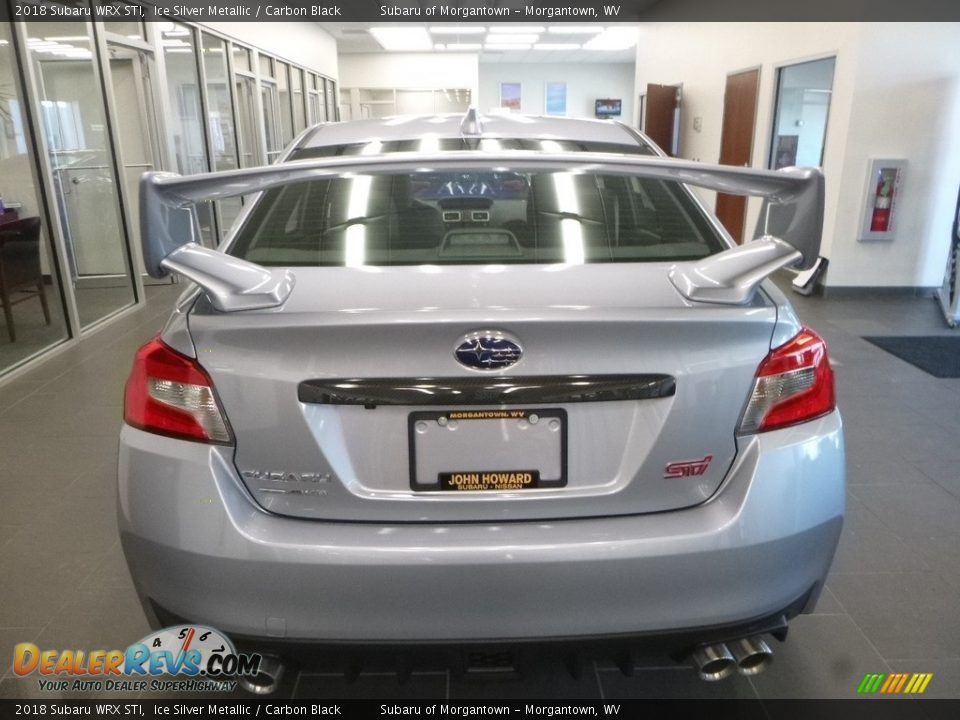2018 Subaru WRX STI Ice Silver Metallic / Carbon Black Photo #5