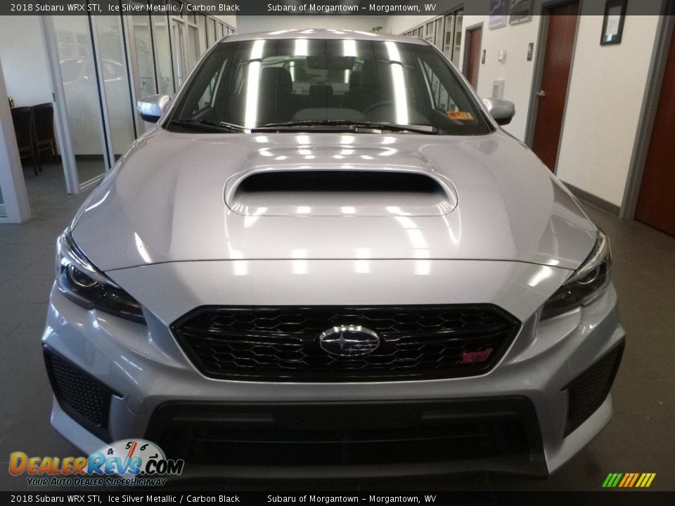 2018 Subaru WRX STI Ice Silver Metallic / Carbon Black Photo #8