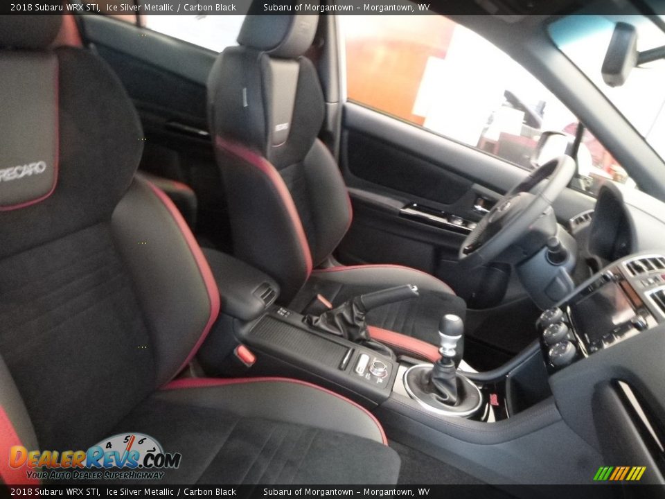 Carbon Black Interior - 2018 Subaru WRX STI Photo #9
