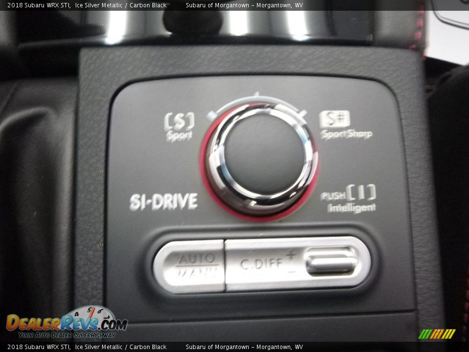 2018 Subaru WRX STI Ice Silver Metallic / Carbon Black Photo #15