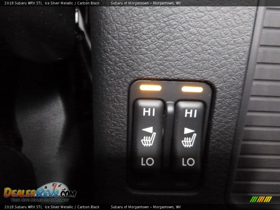2018 Subaru WRX STI Ice Silver Metallic / Carbon Black Photo #16