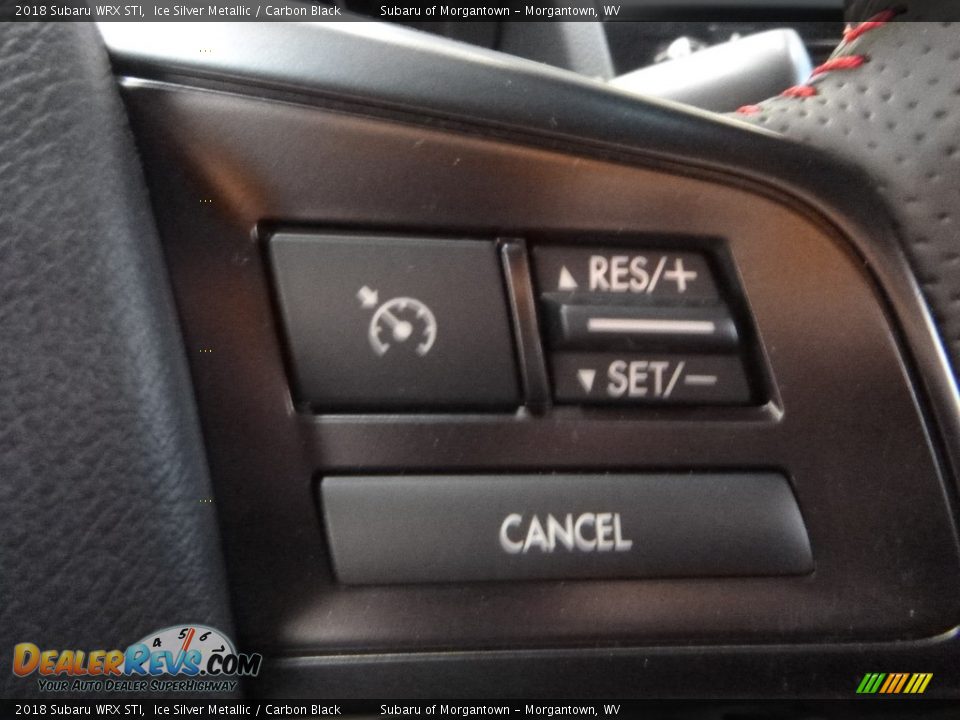 2018 Subaru WRX STI Ice Silver Metallic / Carbon Black Photo #18