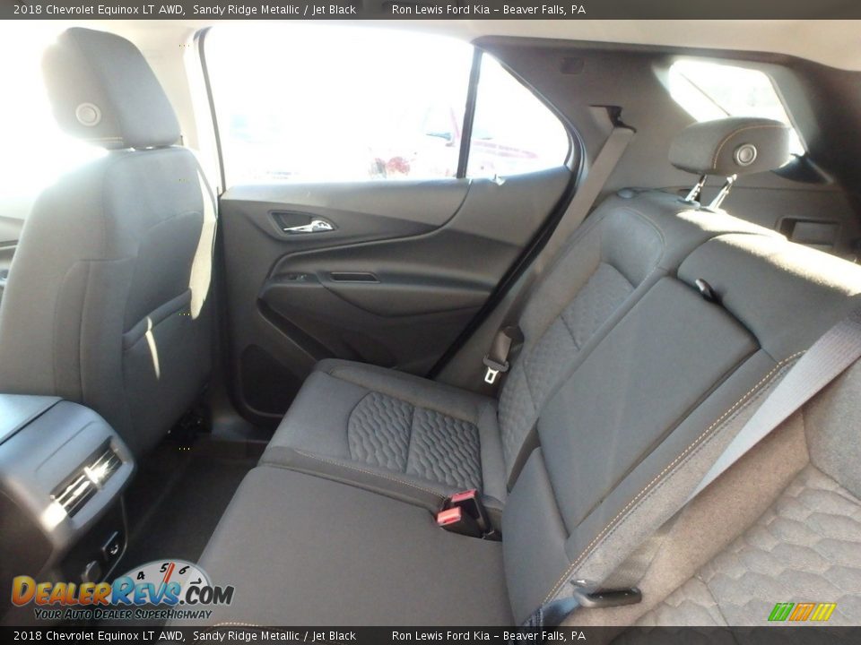2018 Chevrolet Equinox LT AWD Sandy Ridge Metallic / Jet Black Photo #11