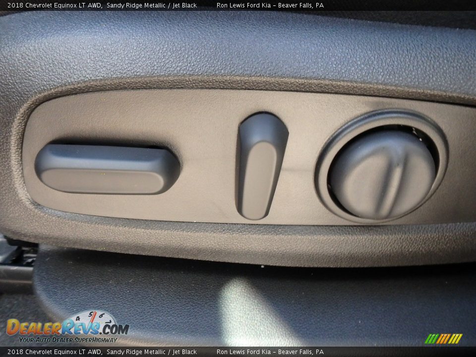 2018 Chevrolet Equinox LT AWD Sandy Ridge Metallic / Jet Black Photo #16